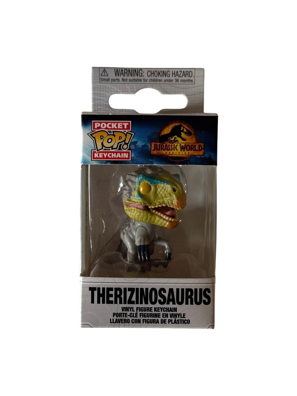Pocket Pop! Keychain Jurassic World Therizinosaurus NEW